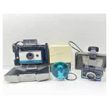 Vtg Polaroid Land Cameras. Colorpack II &