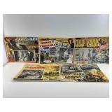 5 Vtg Original Spanish Lobby Cards 16.5x12.5