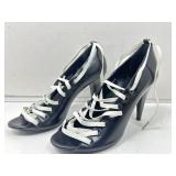 Balenciaga Paris Lace Up Heels. Sz 41