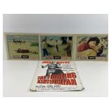 Vtg John Wayne Original Lobby Cards