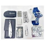 Zippo Lighter, Gerber Multi-Tool and More