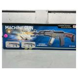 Machine gun toy set with flashing lights and