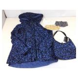 Mycra Pac hooded rain jacket with matching tote