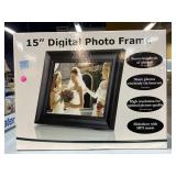 NIB 15 inch Digital Photo Frame with MP3 Music.
