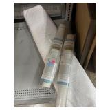 New Large White Tarp and 2 New Peel & Stick
