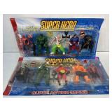 2 super hero action figure packs.