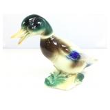 Porcelain duck figurine. 10x11