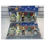 2 toy story action figure play packs
