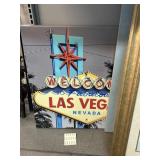 Welcome To Las Vegas Wall Hanging Art. Approx.