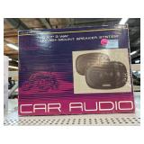 Pair Optimus 5x7 3-Way Flush Mount Car Speaker