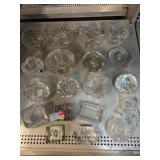 Candy Dishes, Candle Holders, and Glass Decor.