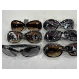 6 fashion sunglasses.