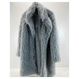 Wild Fable curly faux fur jacket size M.