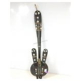 African tribal decorative instrument.
