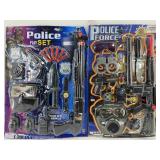 2 police force/swat playsets