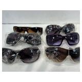 6 fashion sunglasses.