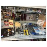 Vhs tapes, fasttrack hooks, raincoat, electronics