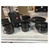 Speckled Enamelware. Cups, Plates and more. For