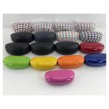 Glasses/eyewear cases. Assorted colors.
