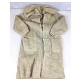 Vtg long knit sweater. No size marked. Looks M/L