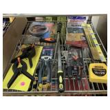 New Tools incl., clamps, metal file, pliers and