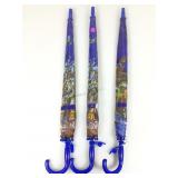3 character design child size umbrellas