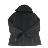 Marvin Richards plush lined hooded jacket size L