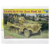 WWII German vehicle 1:35 scale model in box