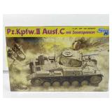 WWII German 1:35 scale model vehicle in box