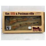 Kar. 98b and Postman Rifle 1:6 scale miniatures