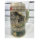 Coors beer stein, 8 in tall, Brazil