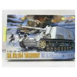 WWII German vehicle 1:35 scale model in box