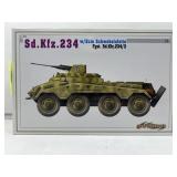 WWII German vehicle 1:35 scale model in box