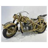 Model military motorcycle 1:35 scale