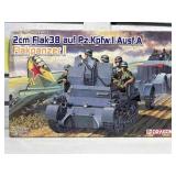 Flakpanzer I model tank 1:35 scale in box.