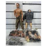 German soldier parts & accessories, asstd