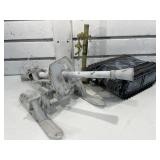 German model tank & winter snow grenade launcher