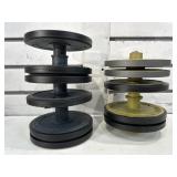 German tank wheels, asstd