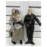 2 WWII German soldiers, 12 in tall