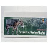 Model packsaddle weather baskets accessory 1:6.