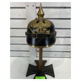 German helmet leather spike top infantry enlisted