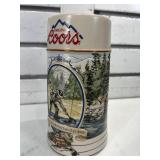Coors beer stein, 8 in tall, Brazil