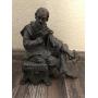 Vintage Bronze Shakespear Statue
