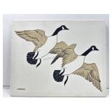Marushka Canadian Geese Screenprint, 20x16