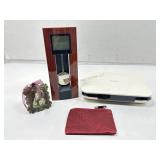 Phillips portable DVD player, clock & more