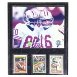 Joe Montana/jerry rice framed picture