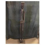 4ft Tall African Carved Wood Statue. Some Damage