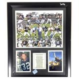 Oakland raiders framed picture
