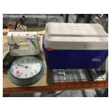 New Home Sewing Machine, HF106, Igloo cooler,