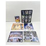 Mixed lot of sports cards